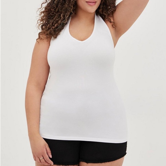 torrid Tops - Torrid Foxy V-Neck Halter Top